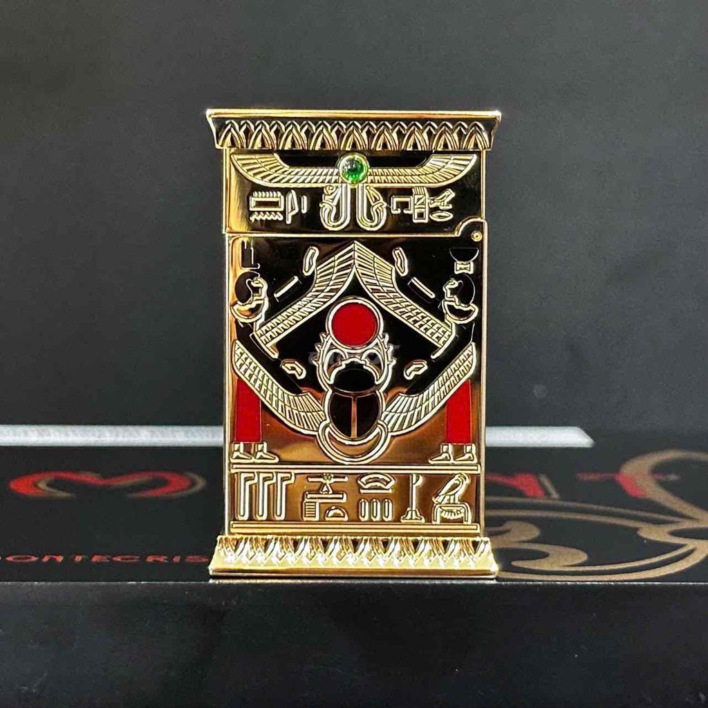 Bật lửa S.T. Dupont Pharaon Vàng. Mua bán Đồ sưu tầm, đồ cổ tại Quận Long Biên Hà Nội được đăng bởi Thế Giới Bật Lửa Nam Hiền 188Ngọc Thụy Long Biên hình 1