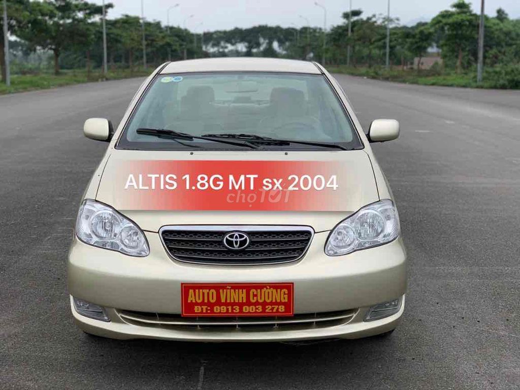 Mua bán Toyota Corolla Altis 2004 giá 188 triệu  2662595