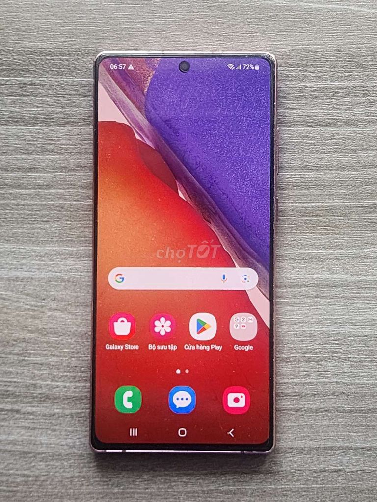 Samsung Galaxy Note 20 256GB Đồng 2 SIM. Mua bán Điện thoại tại Quận 5 Tp Hồ Chí Minh được đăng bởi Trần Long Huy hình 1