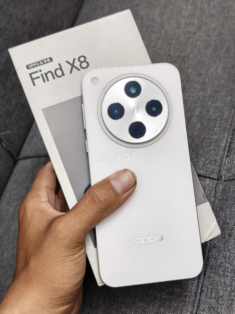 OPPO Find X8 256GB Bạc. Mua bán Điện thoại tại Quận Hải Châu Đà Nẵng được đăng bởi Nghĩa ST hình 1
