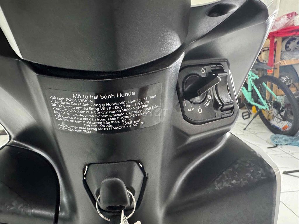 ✅VISION Đk 2024 ĐẸP ZIN MỚI CHÁT 👍. Mua bán Xe máy tại Thành phố Long Xuyên An Giang được đăng bởi Cầm Đồ Bình Tâm  hình 12