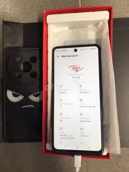 Itel RS4 8GB/128GB Đen. Mua bán Điện thoại tại Quận Gò Vấp Tp Hồ Chí Minh được đăng bởi Hội Đồ Điện Tử hình 1