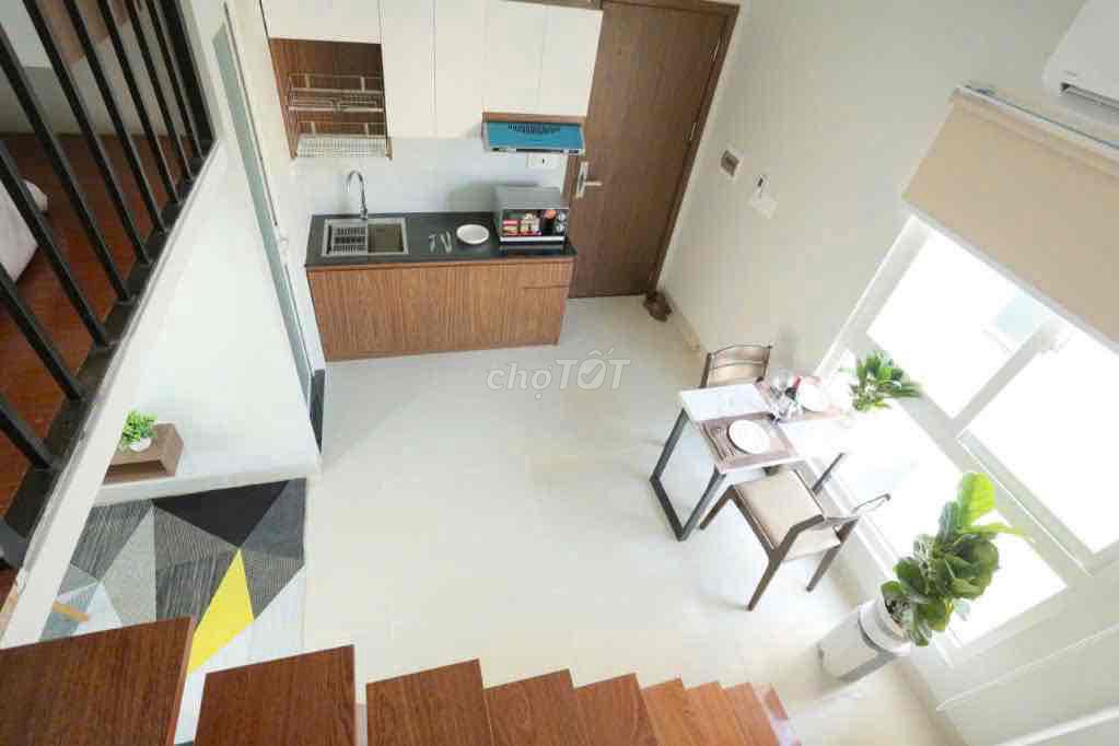 🏝️Cho Thuê Căn Hộ Dạng Duplex Ngay Ngã Tư Hàng Xanh, ĐH Hutech🏝️