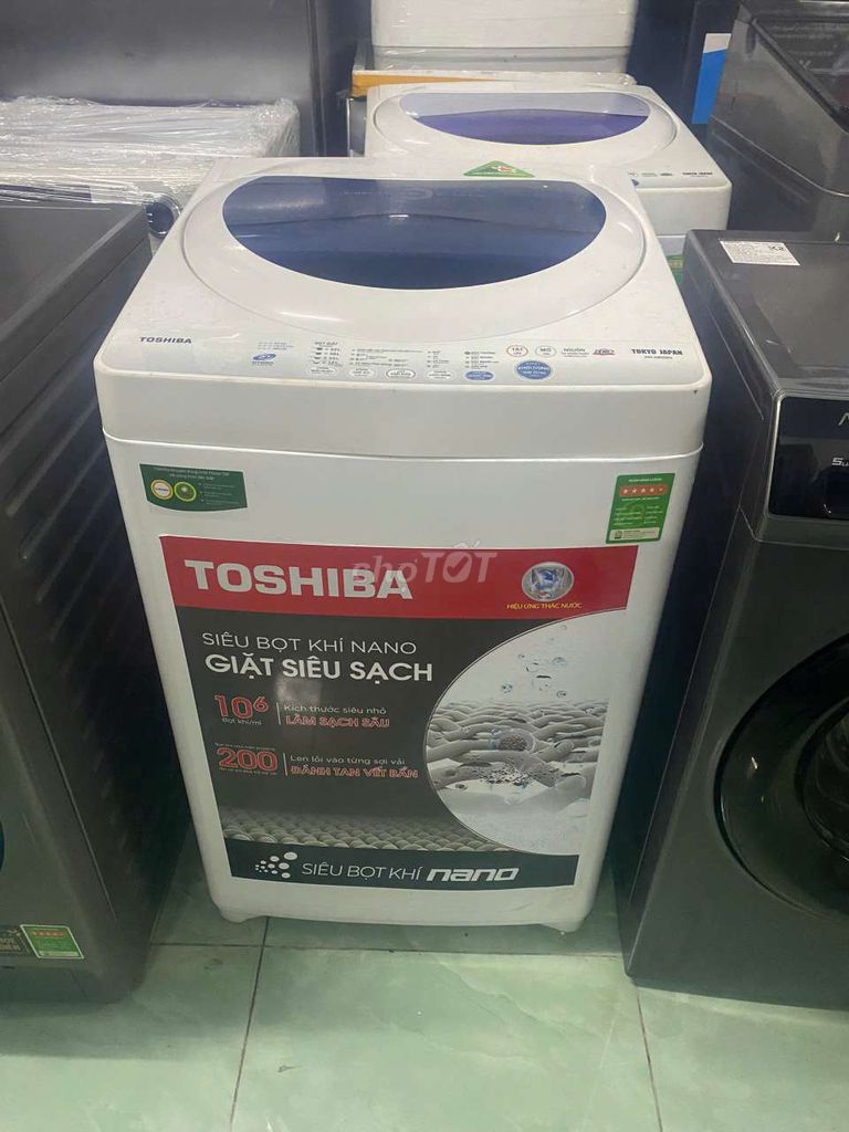 Máy giặt Toshiba 7kg cửa trên. Mua bán Máy giặt tại Quận Cái Răng Cần Thơ được đăng bởi Chuyên Điện Máy Thanh Lí hình 1