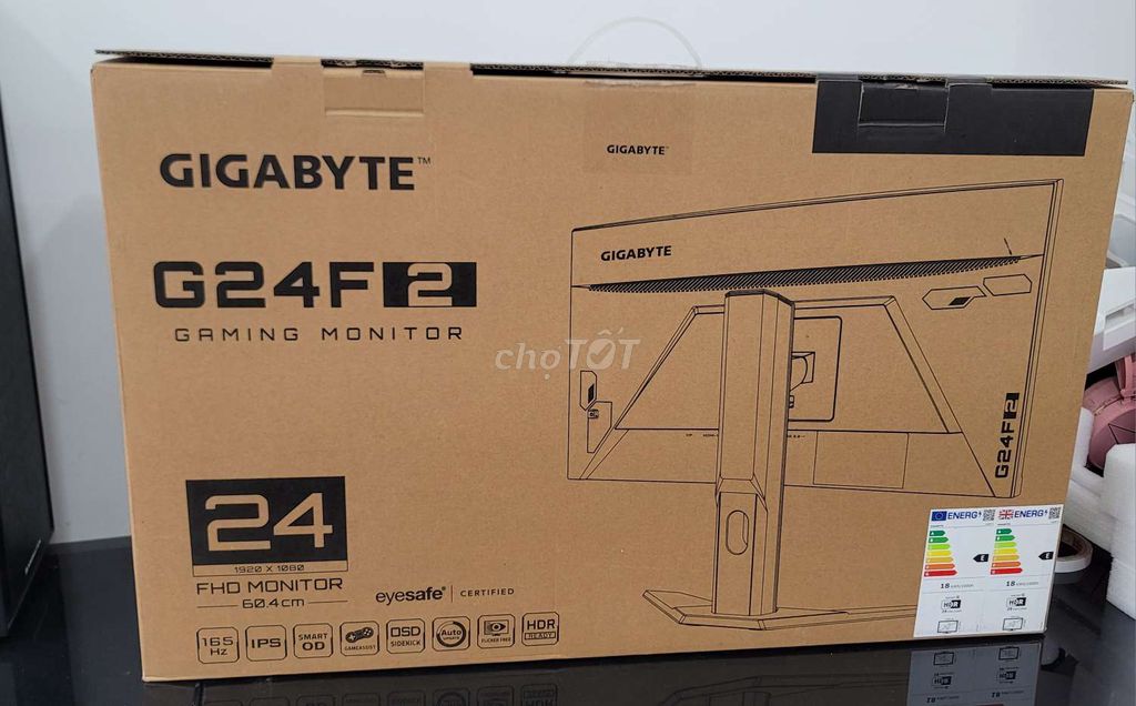 Màn Gigabyte 24in fhd ips 165hz bhh 16/3/2026