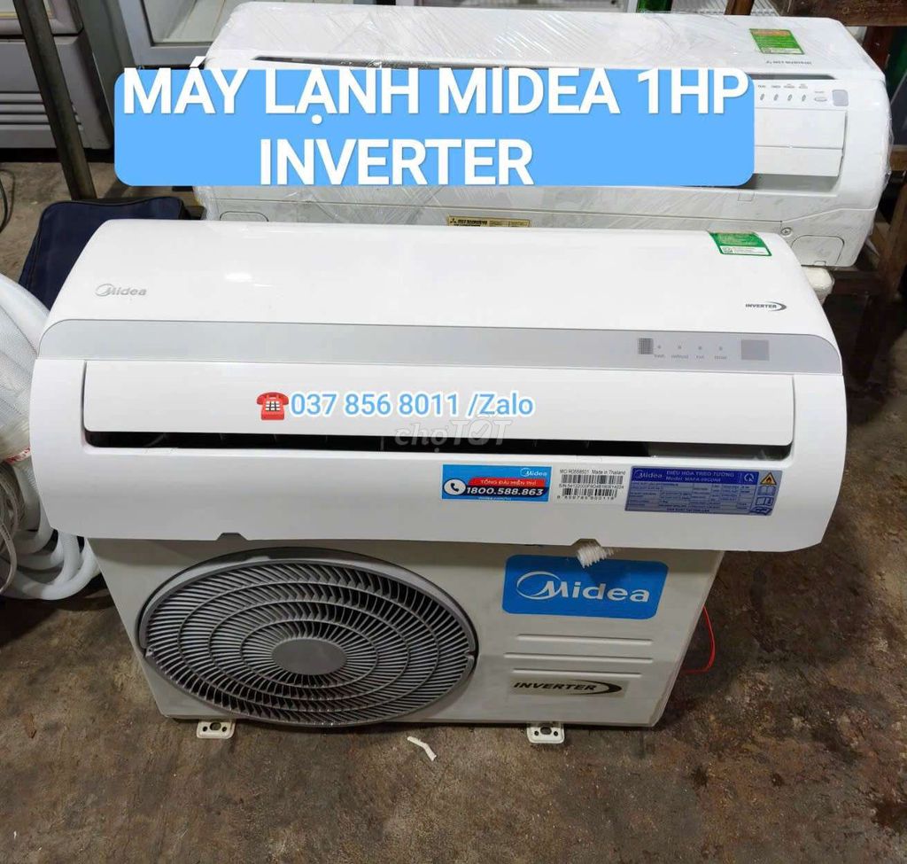 Máy lạnh Midea 1HP Inverter Trắng. Mua bán Máy lạnh, điều hoà tại Thành phố Nha Trang Khánh Hòa được đăng bởi Điện Lạnh Duy Quang Nha Trang   hình 1