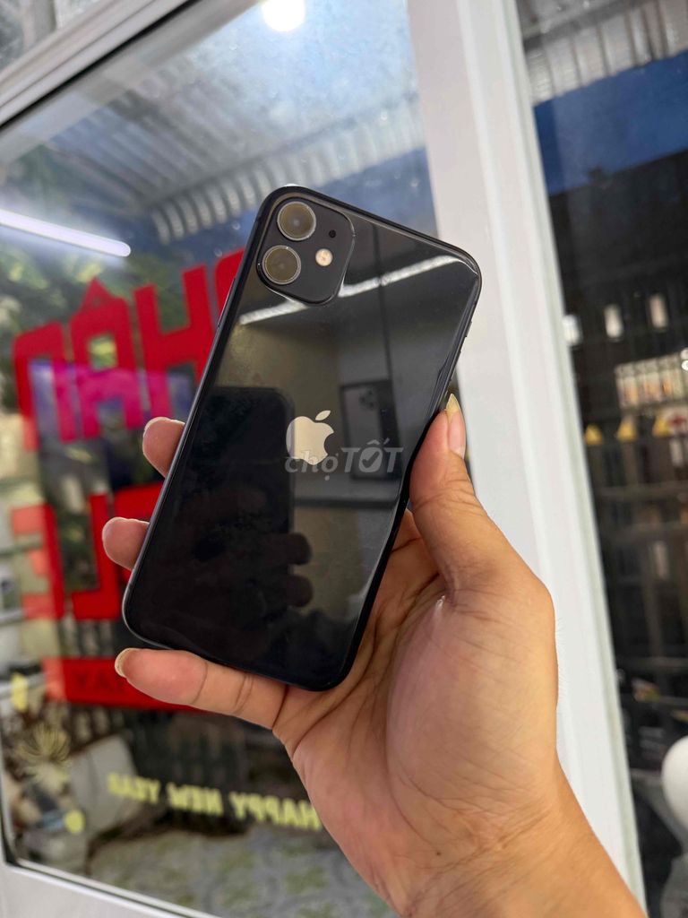 iPhone 11 128GB Đen QT VN2 SIM ZIN ĐẸP 98% P100. Mua bán Điện thoại tại Thành phố Cà Mau Cà Mau được đăng bởi NHAN APPLE hình 1