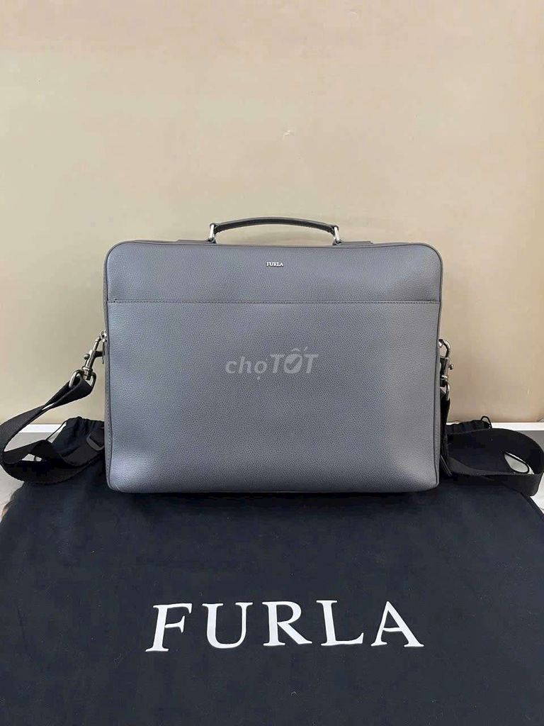 Cặp da công sở nam hiệu Furla chính hãng