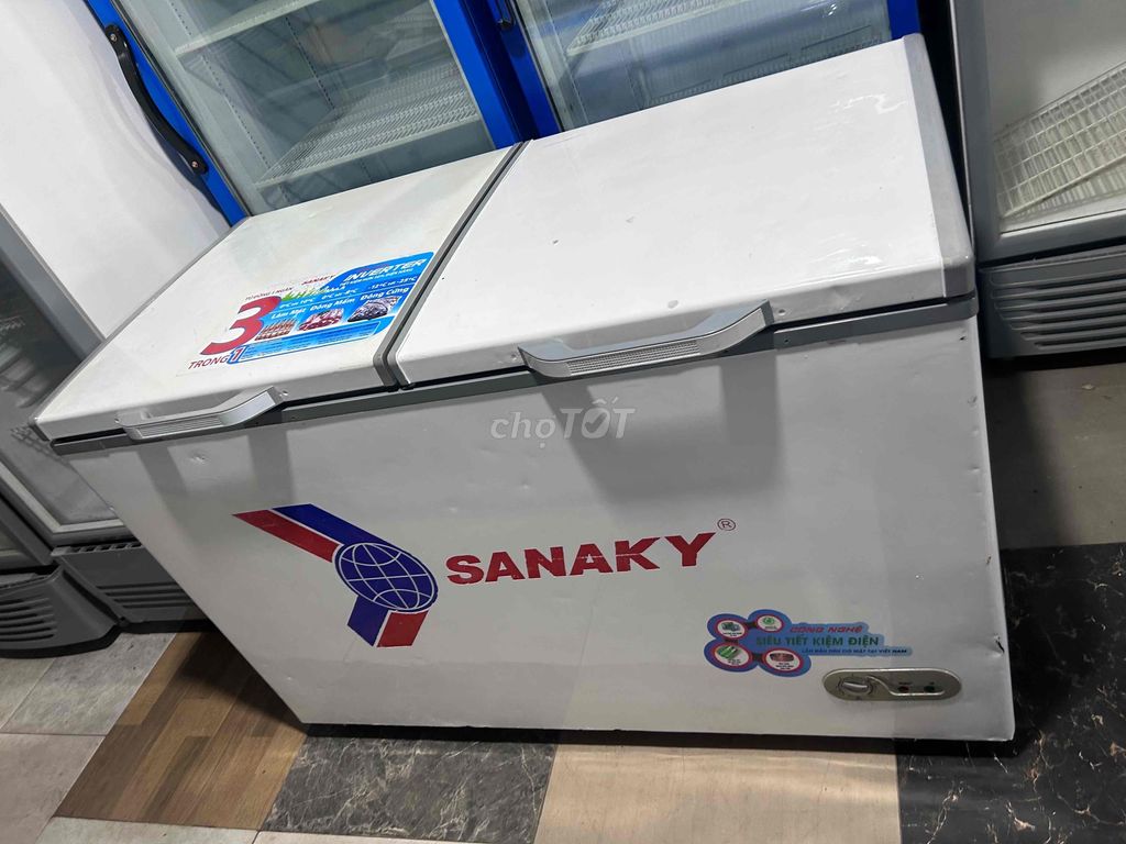 tủ đông sanaky 500 lít giàn đồng