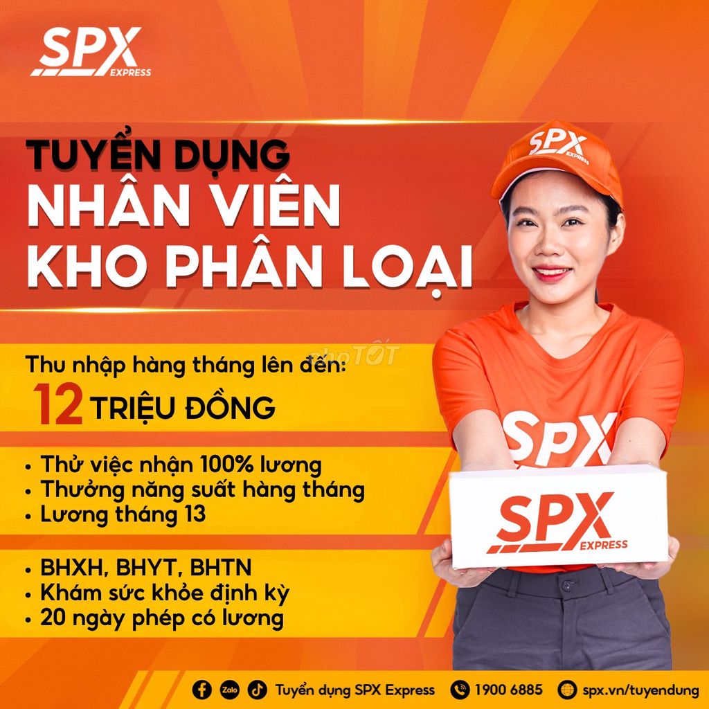 [Vinh] KHO PHÂN LOẠI TRƯỚC/ SAU TẾT NHẬN VIỆC 12TR