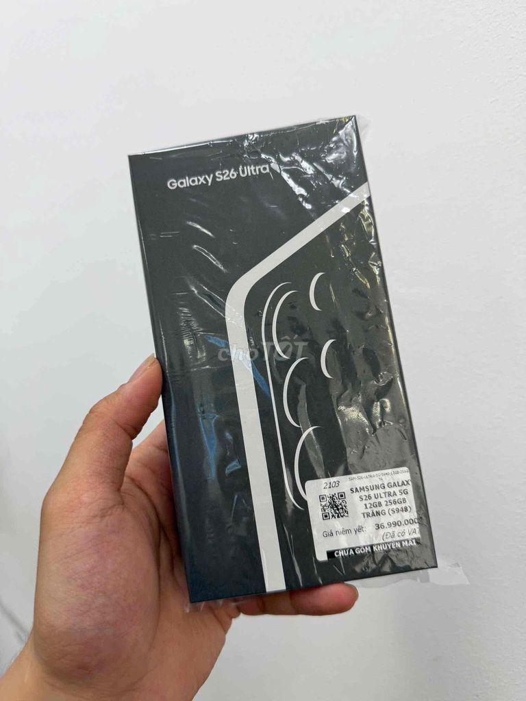 Samsung Galaxy S26 Ultra 256GB Trắng Mới. Mua bán Điện thoại tại Thành phố Nam Định Nam Định được đăng bởi Trần Xuân Hiếu hình 1