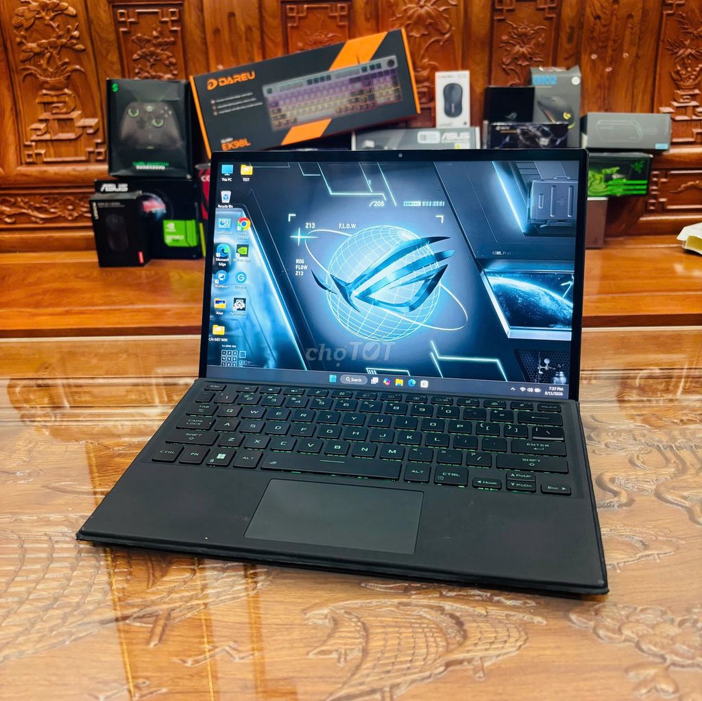 Asus ROG Flow Z13 2022 i9 16GB/1TB RTX 3050Ti. Mua bán Laptop tại Quận Hà Đông Hà Nội được đăng bởi LaptopNT hình 1