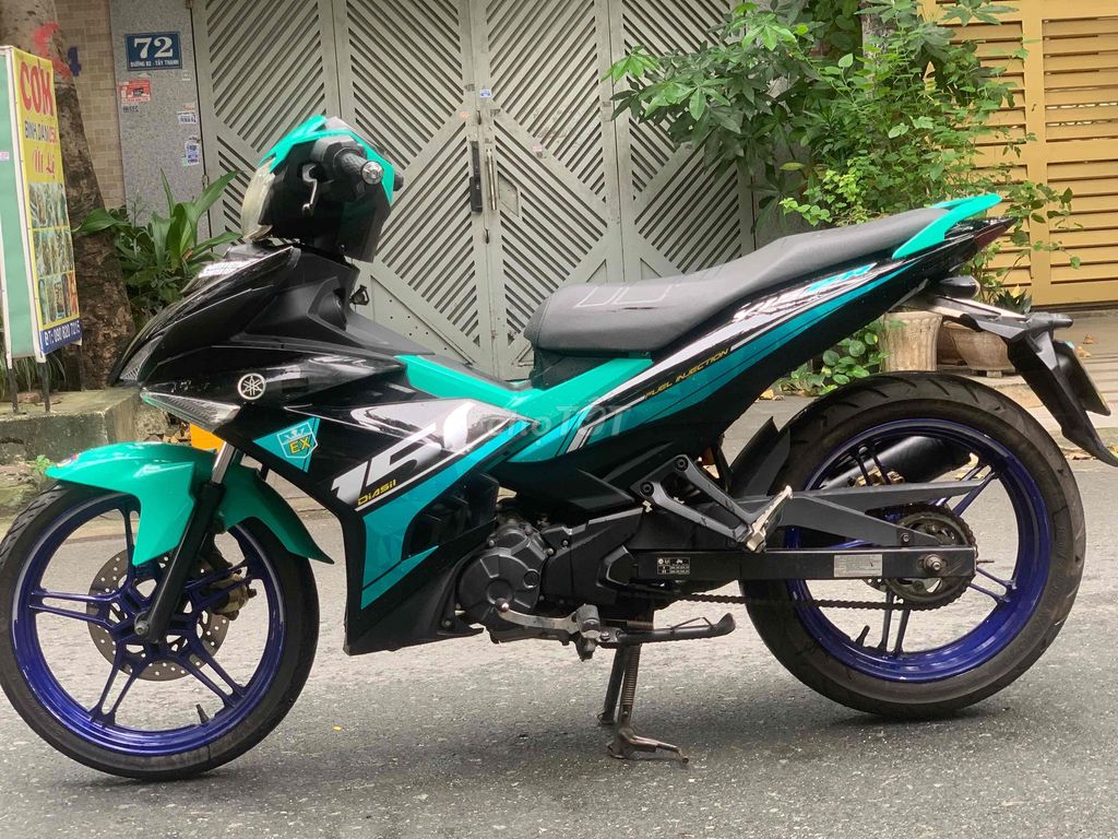 Yamaha Exciter 150 2015 Đen Xanh. Mua bán Xe máy tại Quận Tân Phú Tp Hồ Chí Minh được đăng bởi TÂN HƯƠNG hình 1