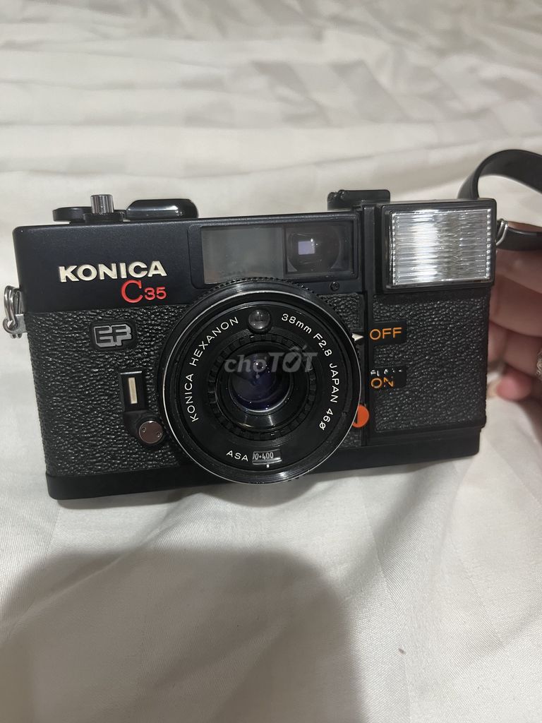 Máy ảnh film Konica C35 EF Đen. Mua bán Máy ảnh, Máy quay tại Quận Long Biên Hà Nội được đăng bởi Châu Anh hình 1