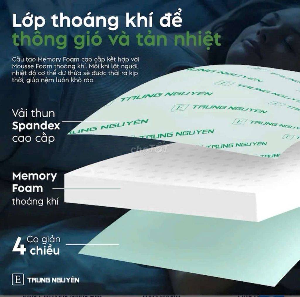 Nệm trung nguyên thanh lý trả mặt bằng