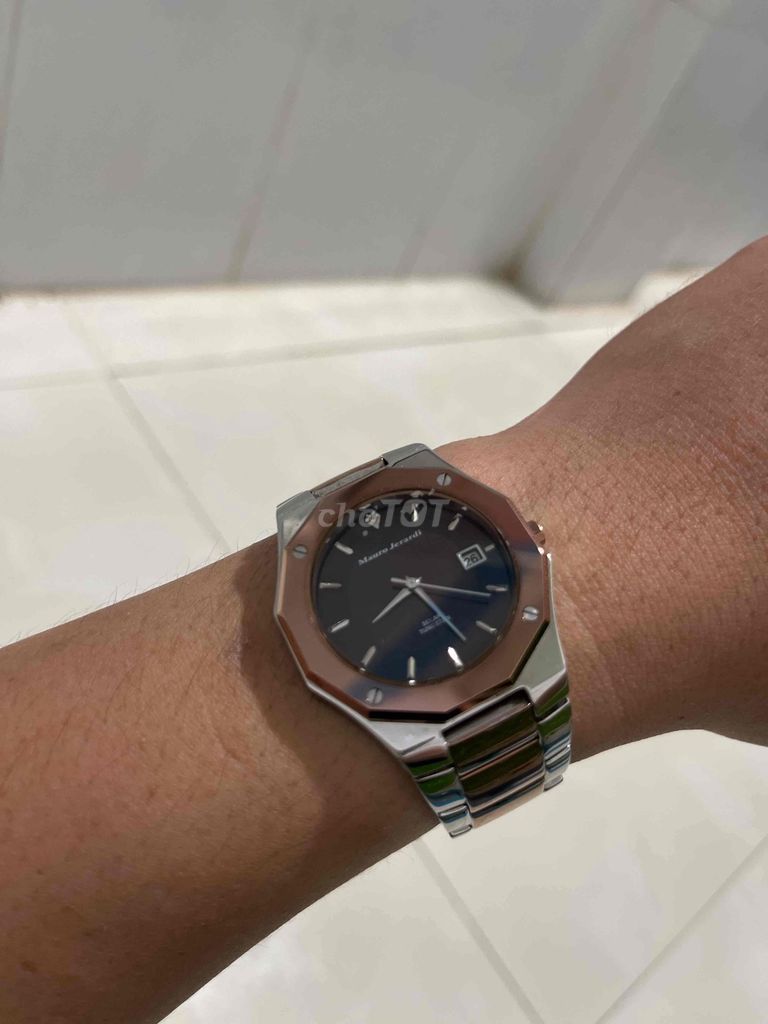 Đồng hồ Mauro Jerardi Nam Thép không gỉ. Mua bán Đồng hồ tại Thành phố Sa Đéc Đồng Tháp được đăng bởi Phạm Trí hình 1