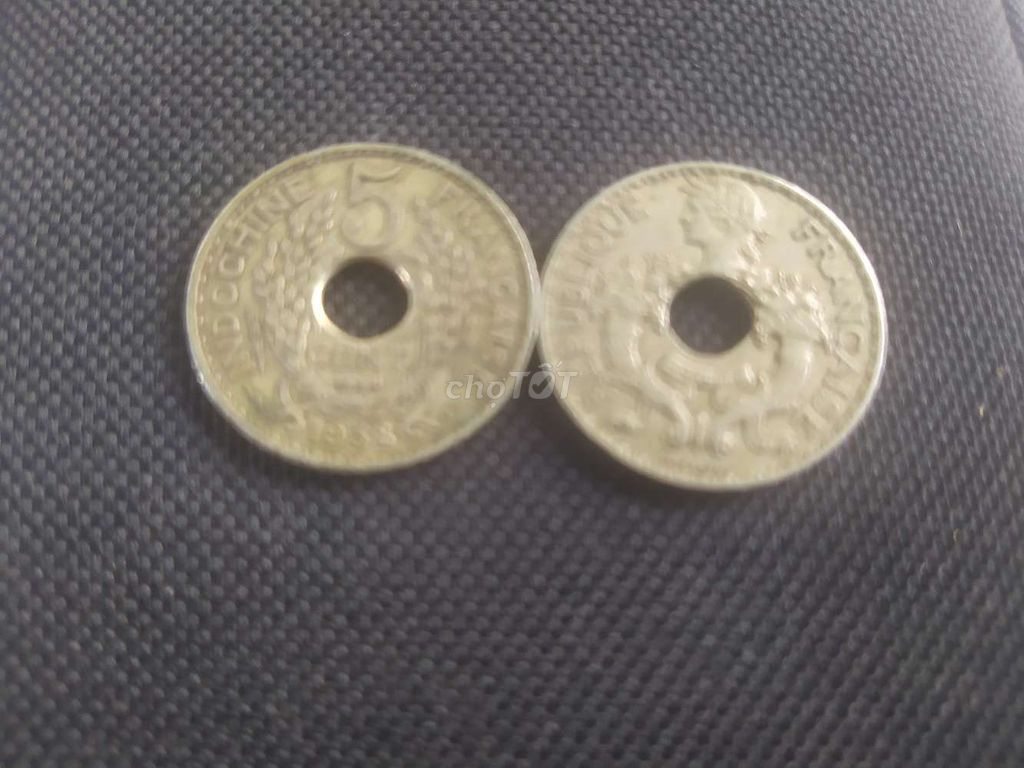 Đồng tiền xu việt nam thời Pháp thuộc
