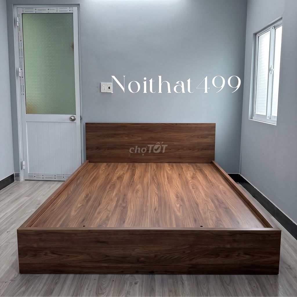 Giường ngủ gỗ MDF . Mua bán Giường, chăn ga gối nệm tại Quận Thanh Khê Đà Nẵng được đăng bởi Noithat499 hình 1