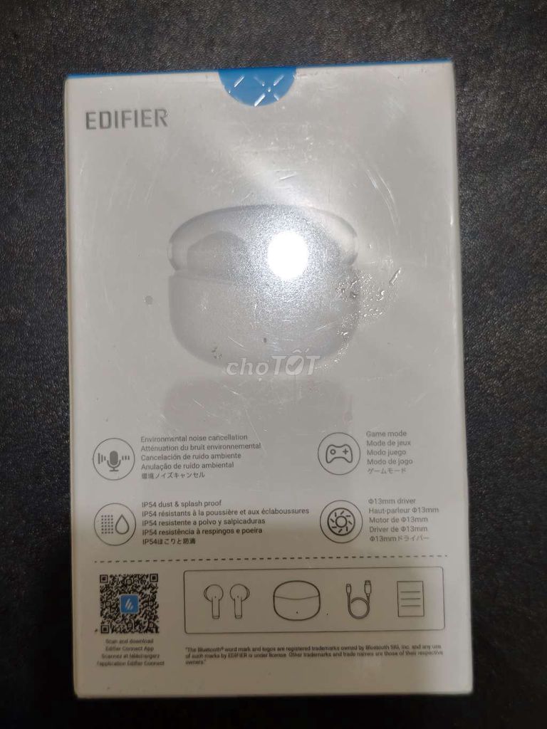 Tai nghe Bluetooth Edifier W10T Trắng Chống ồn. Mua bán Tivi, Âm thanh tại Huyện Thanh Trì Hà Nội được đăng bởi kien hình 1