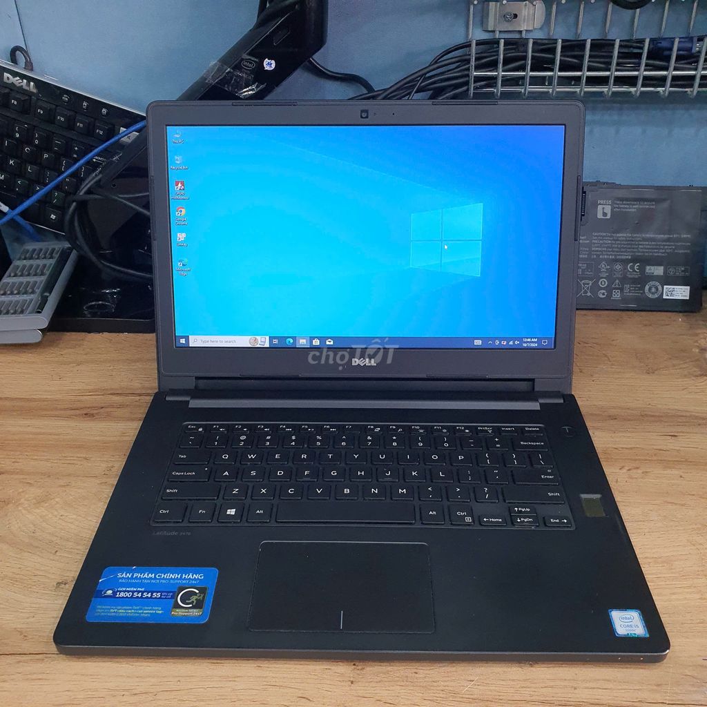 Dell E3470 i5-6200U Ram 8gb Ssd 256gb màn 14" HD