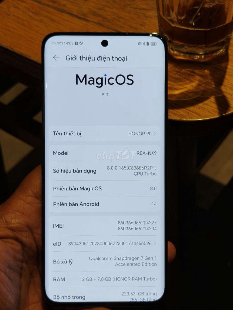 Honor 90 12GB/256GB QUỐC TẾ . Mua bán Điện thoại tại Thành phố Cao Lãnh Đồng Tháp được đăng bởi Nguyễn Thiện Tuấn hình 1