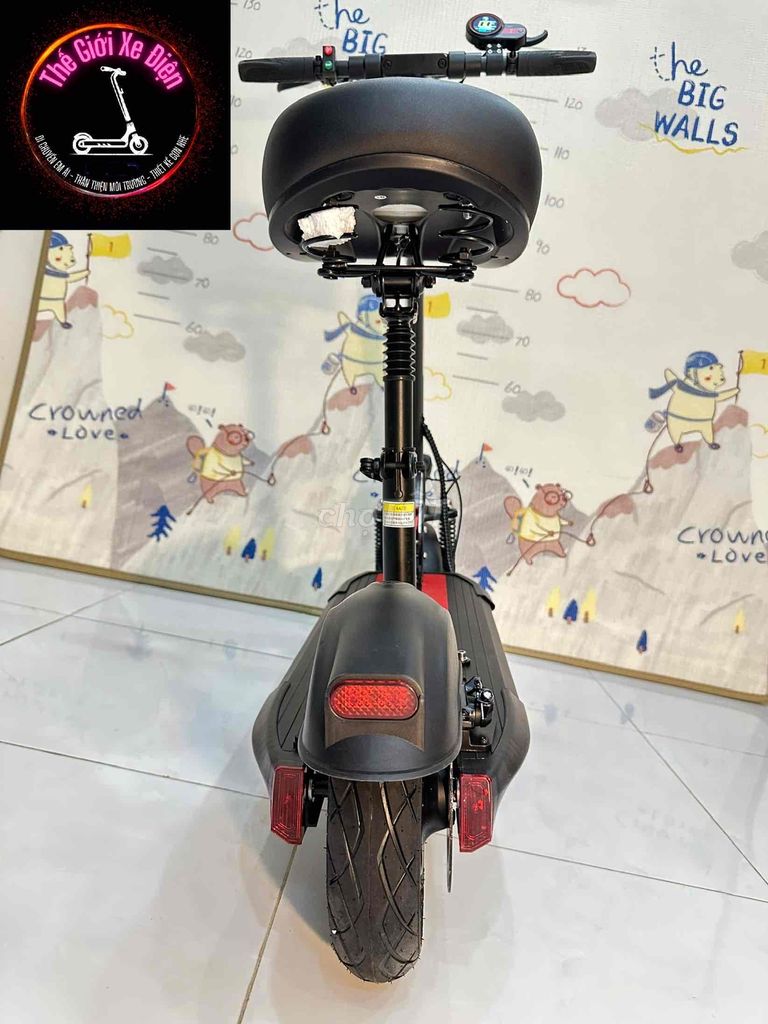 Scooter điện gấp gọn Sealup Q8 36V400W 10.4Ah. Mua bán Xe điện tại Thành phố Thủ Đức Tp Hồ Chí Minh được đăng bởi Vinh hình 6