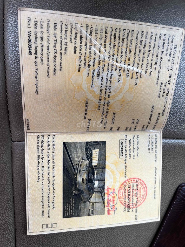 Chevrolet Captiva 2008 LT 2.4 - 990000 km. Mua bán Ô tô tại Quận Bình Thạnh Tp Hồ Chí Minh được đăng bởi vũ linh hình 6