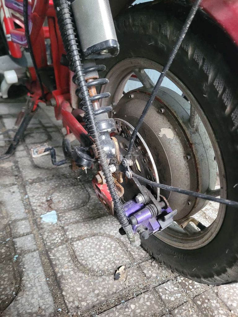 Xe đạp điện độ dĩa sau an toàn bền bỉ. Mua bán Xe điện tại Thành phố Thủ Dầu Một Bình Dương được đăng bởi Khang hình 3