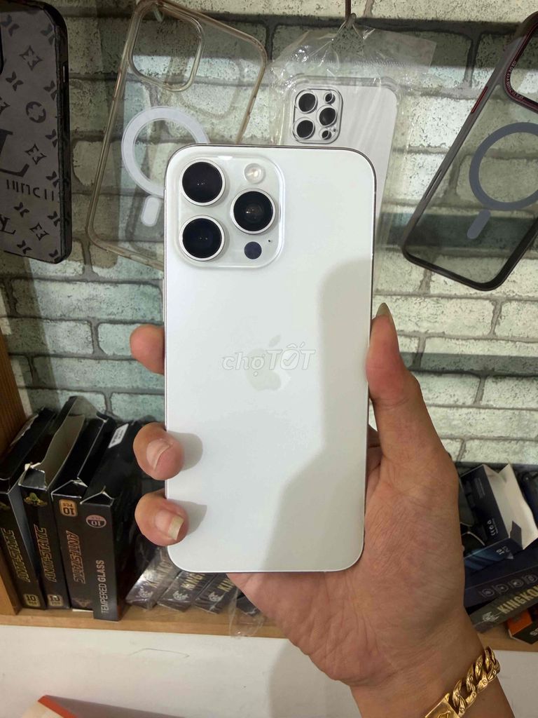 Apple iPhone 15 Pro Max 256GB Trắng VN/A. Mua bán Điện thoại tại Thành phố Nha Trang Khánh Hòa được đăng bởi Thiện Thanh hình 1