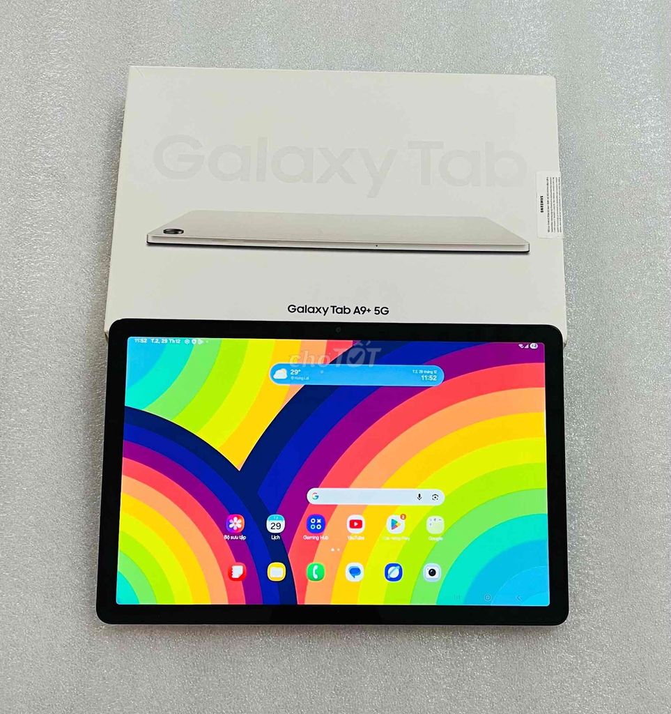 SAMSUNG TAB A9+ 11in (Bản 5G) Fullbox.BH 06TH. Mua bán Máy tính bảng tại Quận Ninh Kiều Cần Thơ được đăng bởi Quốc Cường Computer hình 1