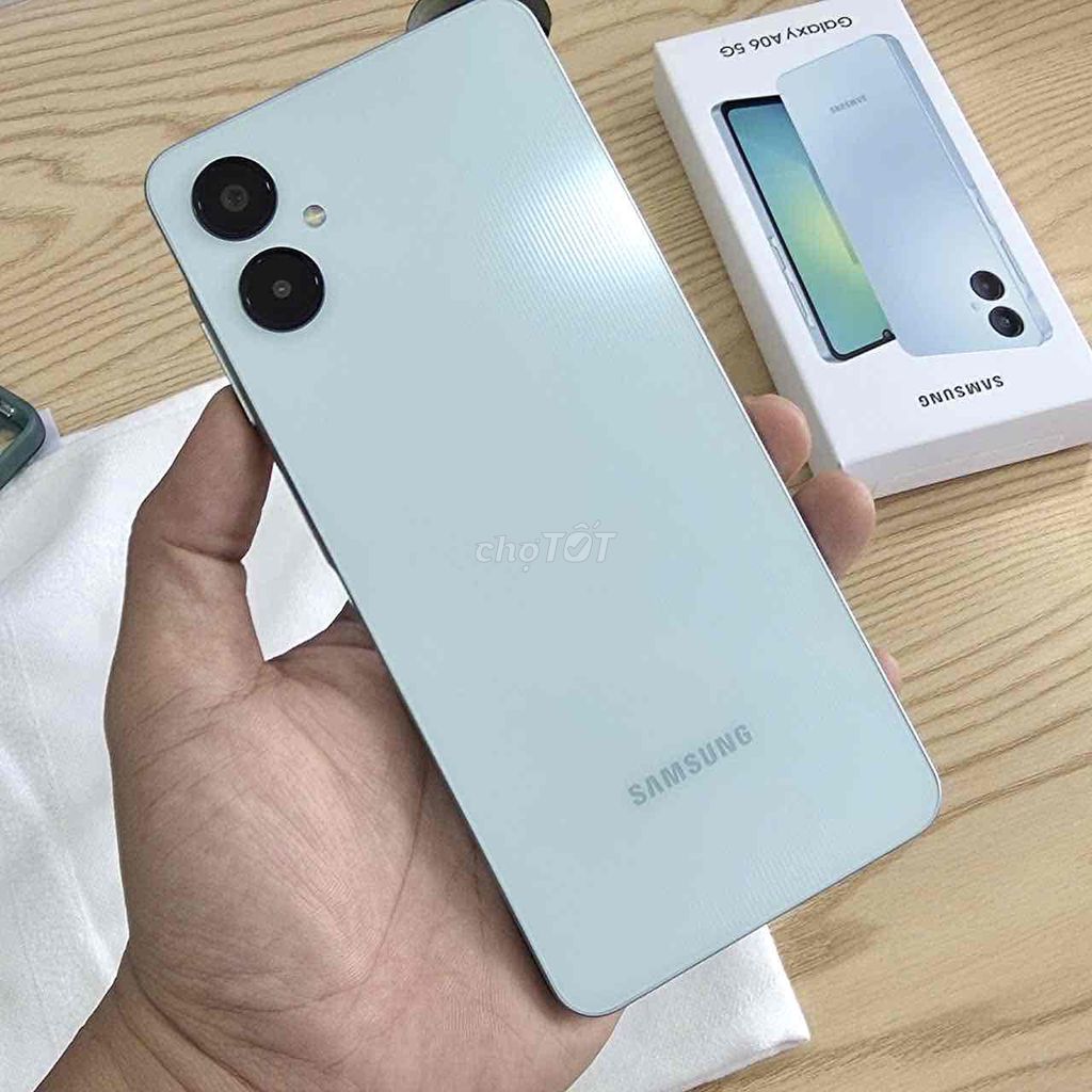 Samsung Galaxy A06 5G Xanh nhạt Mới. Mua bán Điện thoại tại Quận Ngô Quyền Hải Phòng được đăng bởi lê thanh thuỷ hình 1