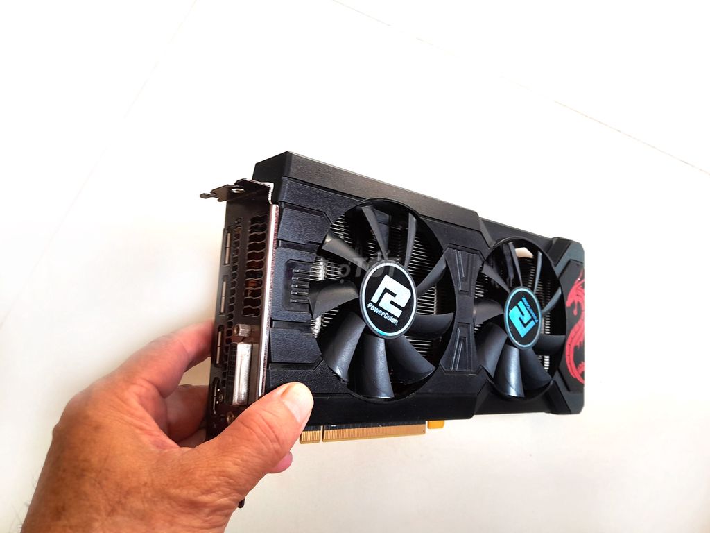 Card PowerColor RX 570 8GB D5 MỚI 97%-FULL CỔNG. Mua bán Linh kiện (RAM, Card...) tại Thành phố Buôn Ma Thuột Đắk Lắk được đăng bởi Nguyễn Minh hình 1