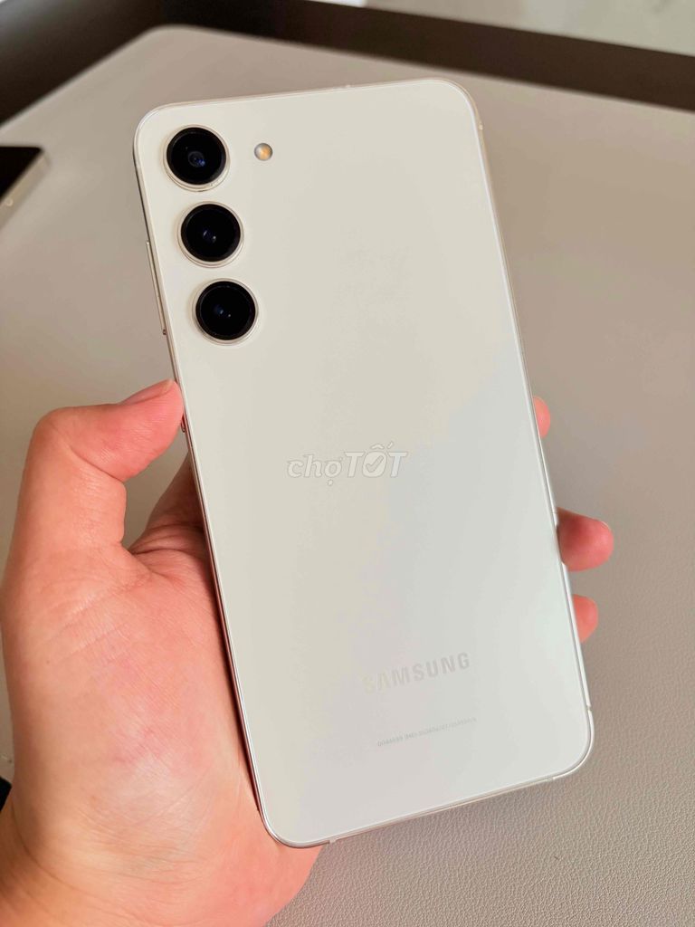 Samsung S23 Plus 8/512GB Trắng. Mua bán Điện thoại tại Thành phố Long Xuyên An Giang được đăng bởi dienthoaidao hình 1