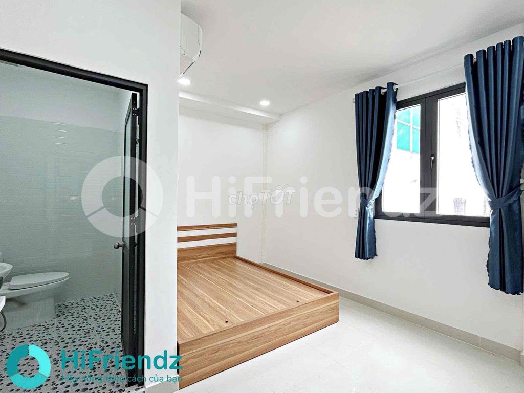 STUDIO FULL NỘI THẤT NGAY KHU TÊN LỬA MIỄN PHÍ 50% TIỀN NHÀ THÁNG ĐẦU