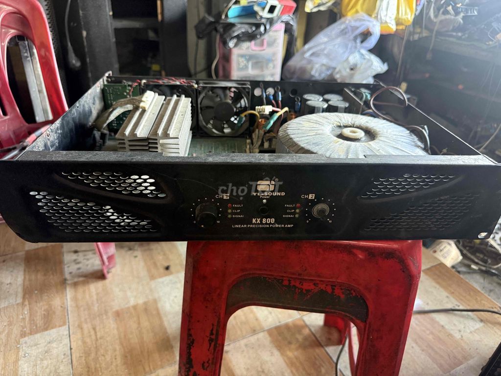 Xác Cục đẩy công suất TL-SOUND KX 800 Đen Hư hỏng. Mua bán Tivi, Âm thanh tại Thành phố Thuận An Bình Dương được đăng bởi Trần Đức Khánh hình 1
