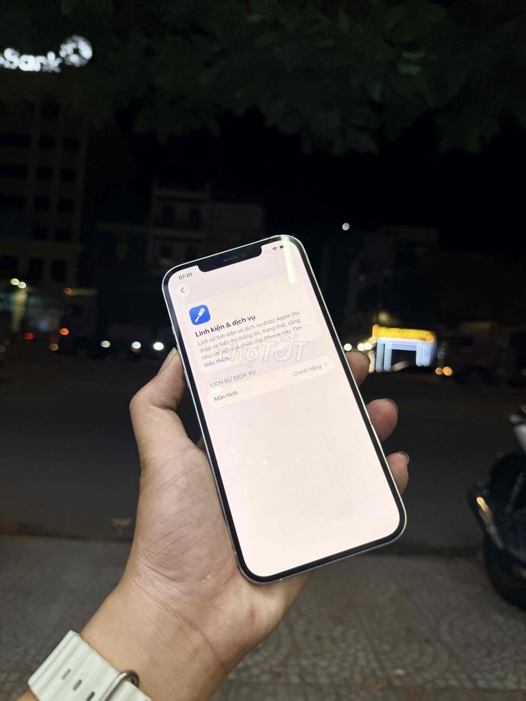 Apple iPhone 12 Pro Max 256GB Trắng. Mua bán Điện thoại tại Quận Ngũ Hành Sơn Đà Nẵng được đăng bởi Nghĩa  hình 1