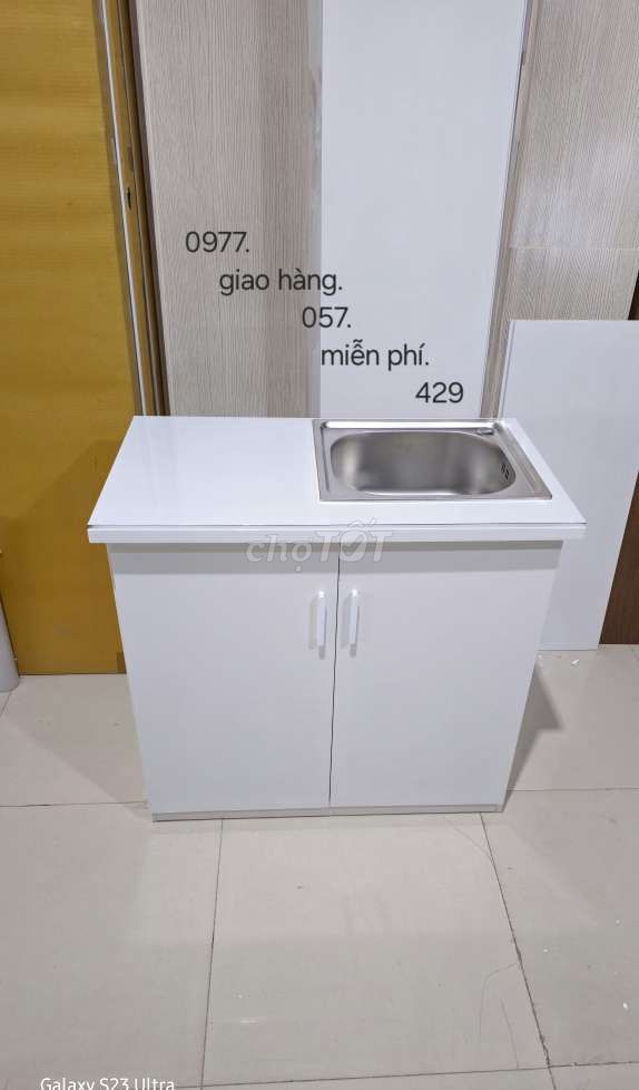 Tủ bếp nhựa 85cm .nkkh99