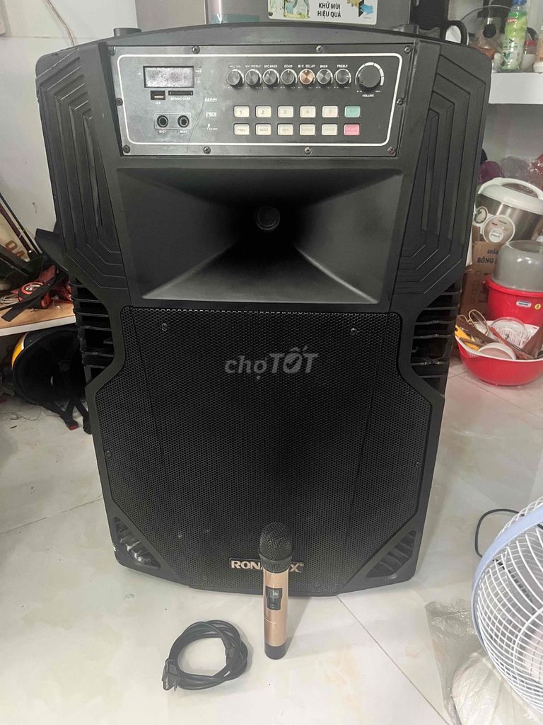 Loa kéo Ronamax 50cm Đen hư bình. Mua bán Tivi, Âm thanh tại Thị xã Bến Cát Bình Dương được đăng bởi Quân hình 1