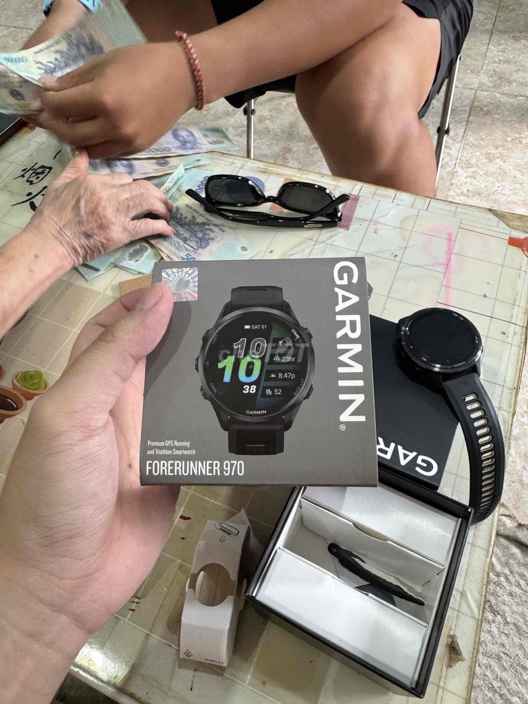 Garmin Forerunner 970 Đen Đã sử dụng. Mua bán Thiết bị đeo thông minh tại Quận 7 Tp Hồ Chí Minh được đăng bởi Huy Nguyễn hình 1
