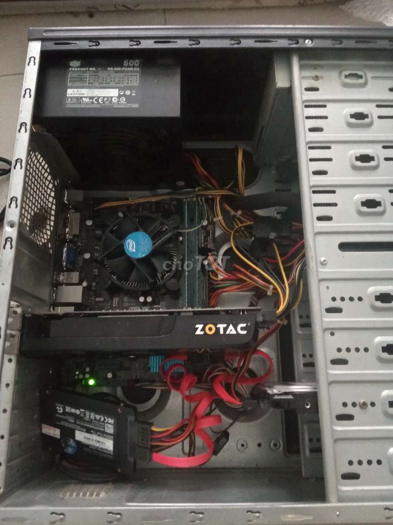 Thùng pc i3 vga ssd 8g ram bao game