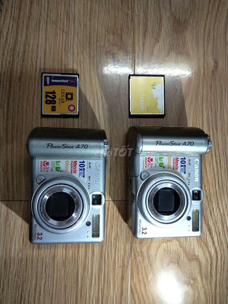 Máy ảnh Canon PowerShot A70- 3.2MP- xt Nhật. Mua bán Máy ảnh, Máy quay tại Quận Tân Bình Tp Hồ Chí Minh được đăng bởi Siêu thị Japan   hình 1