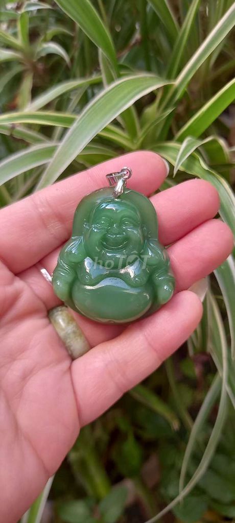 Mặt dây chuyền Ngọc bích Xanh lá. Mua bán Phụ kiện thời trang khác tại Thành phố Thủ Dầu Một Bình Dương được đăng bởi huỳnh thanh hằng hình 1