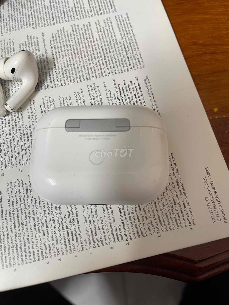 Tai nghe Apple AirPods Pro Trắng. Mua bán Tivi, Âm thanh tại Huyện Châu Thành An Giang được đăng bởi phucmon hình 1
