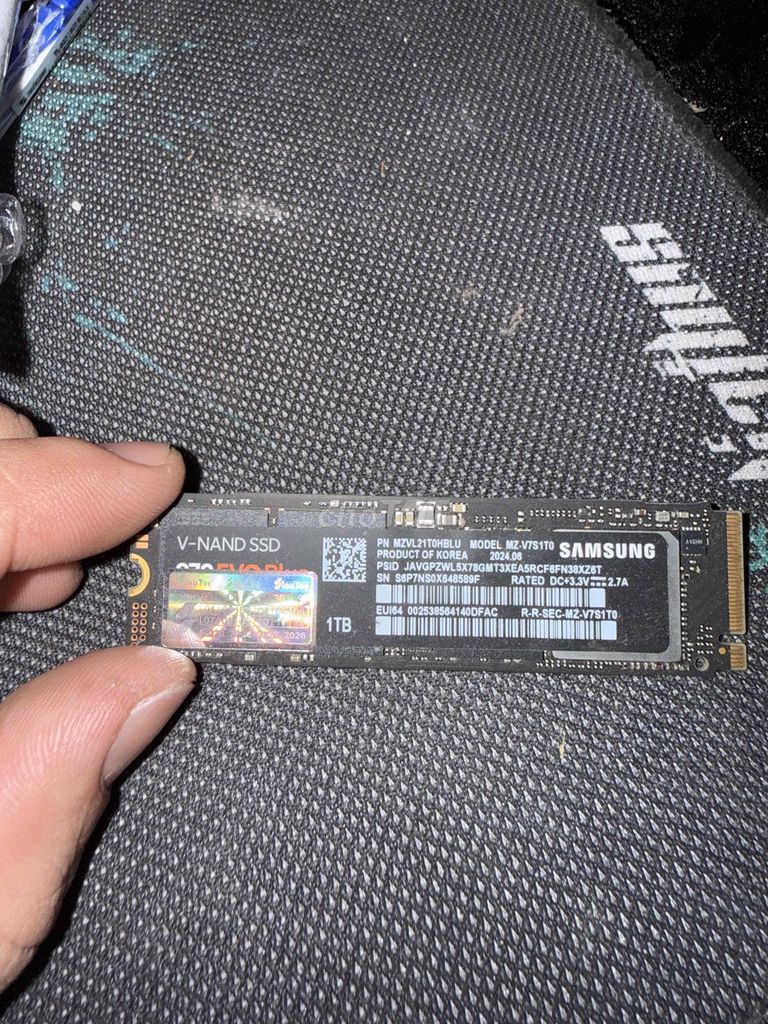 SSD Samsung 970 EVO Plus 1TB còn bảo hành. Mua bán Linh kiện (RAM, Card...) tại Thành phố Tam Kỳ Quảng Nam được đăng bởi Thành Viên PC Gaming hình 1