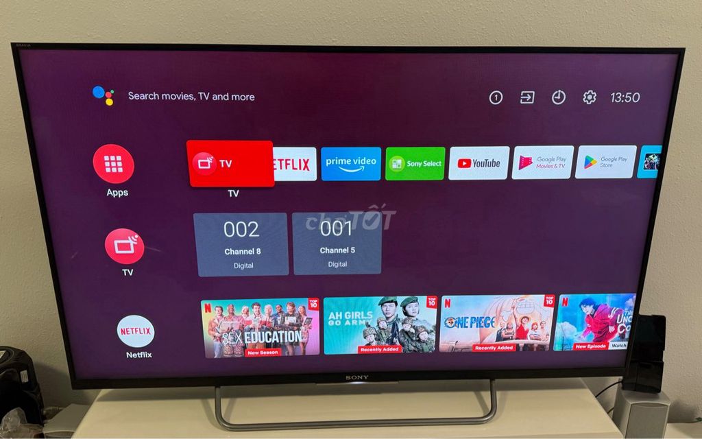 TV SONY 43inch ít sài, giọng nói, đủ giấy tờ