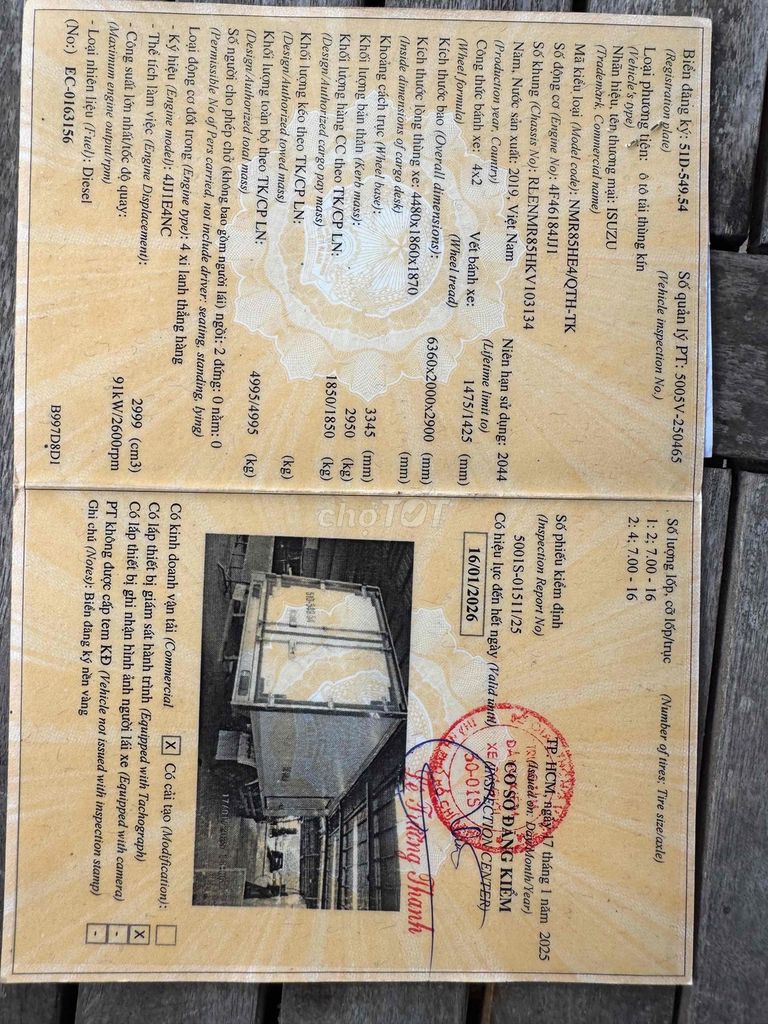 2019 - 150000 km. Mua bán Ô tô tại Thành phố Thủ Đức Tp Hồ Chí Minh được đăng bởi PHI hình 12