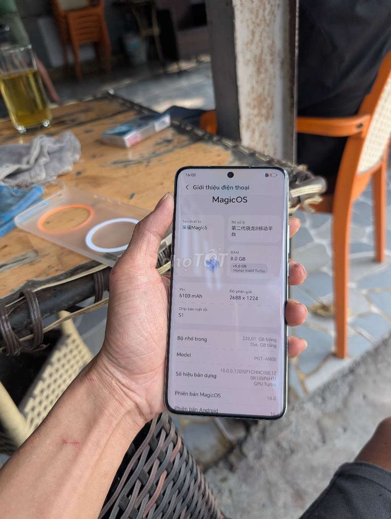Honor Magic 5 256GB Xám gl. Mua bán Điện thoại tại Huyện Hóc Môn Tp Hồ Chí Minh được đăng bởi anh 5 hình 1