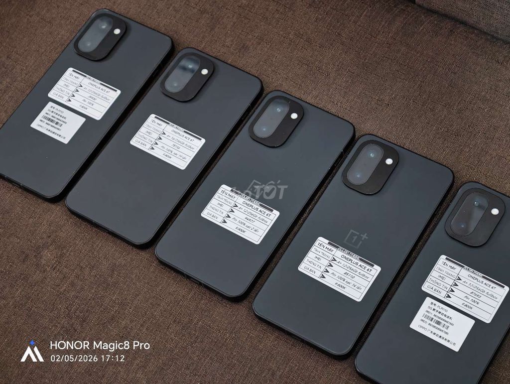 OnePlus ACE 6T 12/256GB Fullbox. Mua bán Điện thoại tại Quận Ninh Kiều Cần Thơ được đăng bởi Zelda Phone hình 1