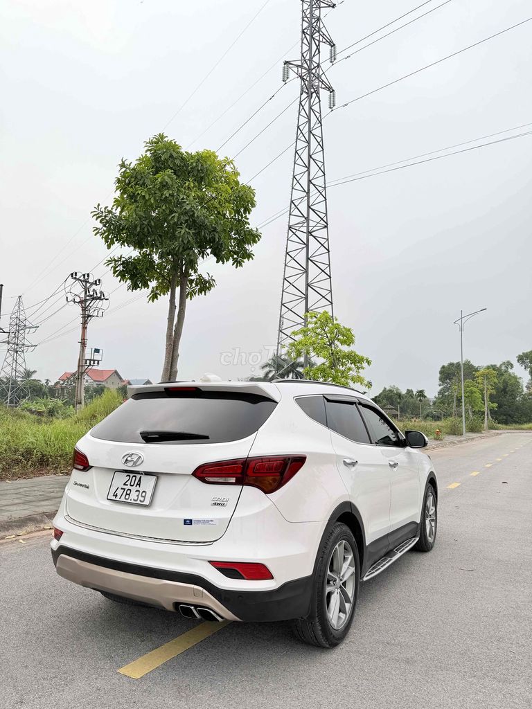 Hyundai Santa Fe 2016 2.2L 4WD Full Dầu- 95000 km. Mua bán Ô tô tại Huyện Sóc Sơn Hà Nội được đăng bởi 💕💕💕💕💕💕💕 hình 4