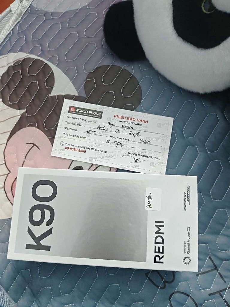 Xiaomi Redmi K90 256GB Trắng Mới. Mua bán Điện thoại tại Quận Hà Đông Hà Nội được đăng bởi nguyen tuyen hình 1